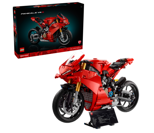 LEGO Technic 42202 Motocykl Ducati Panigale V4 S - 1298077 - zdjęcie 16